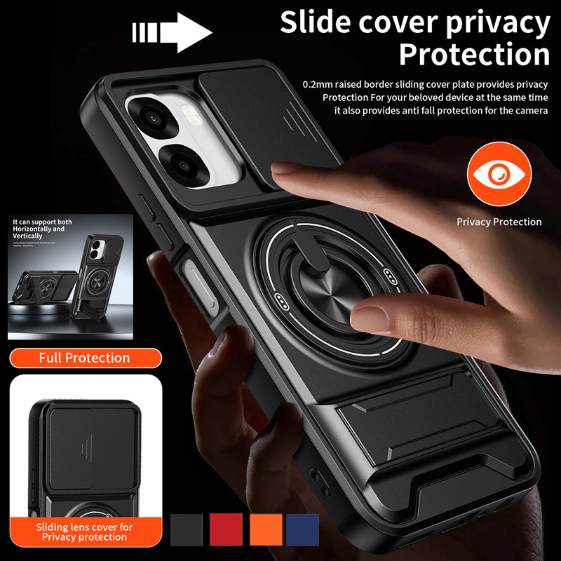 Phone Kickstand Ring - Armor Phone Case For Oppo A6x