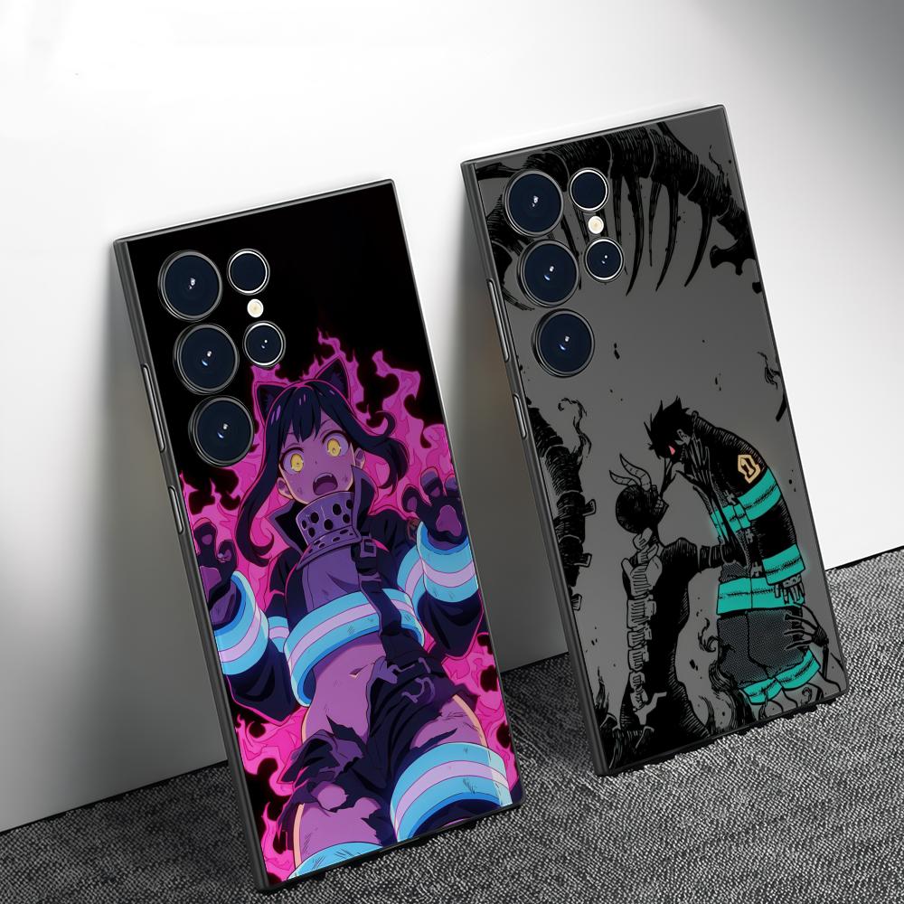 Phone Accessories Samsung - Anime F-Fire Force Phone Case For