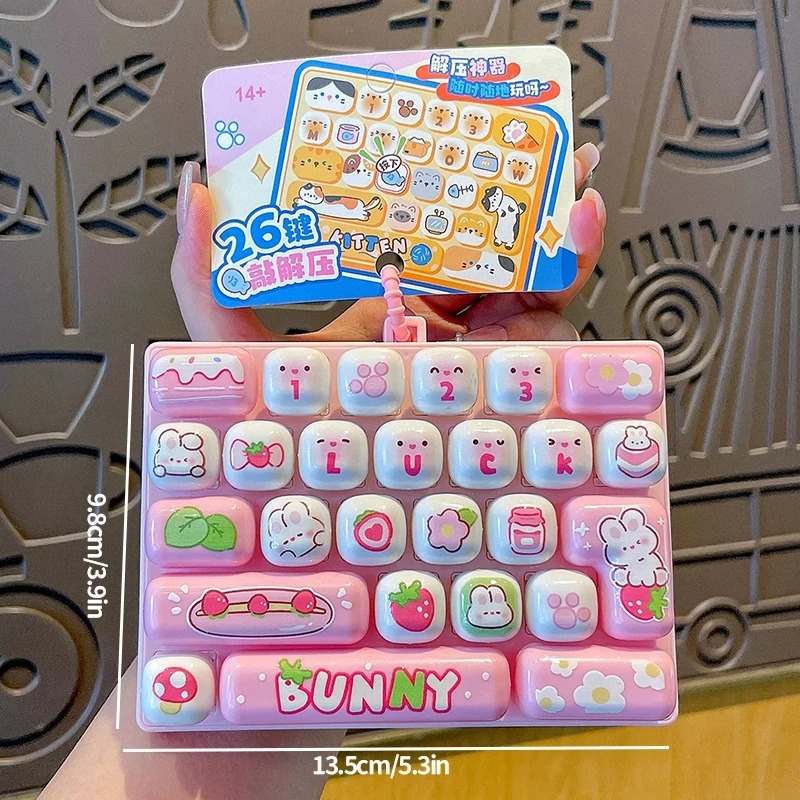 26-Grid Anti-Stress Keyboard K - Phone Accessories Charms review and price