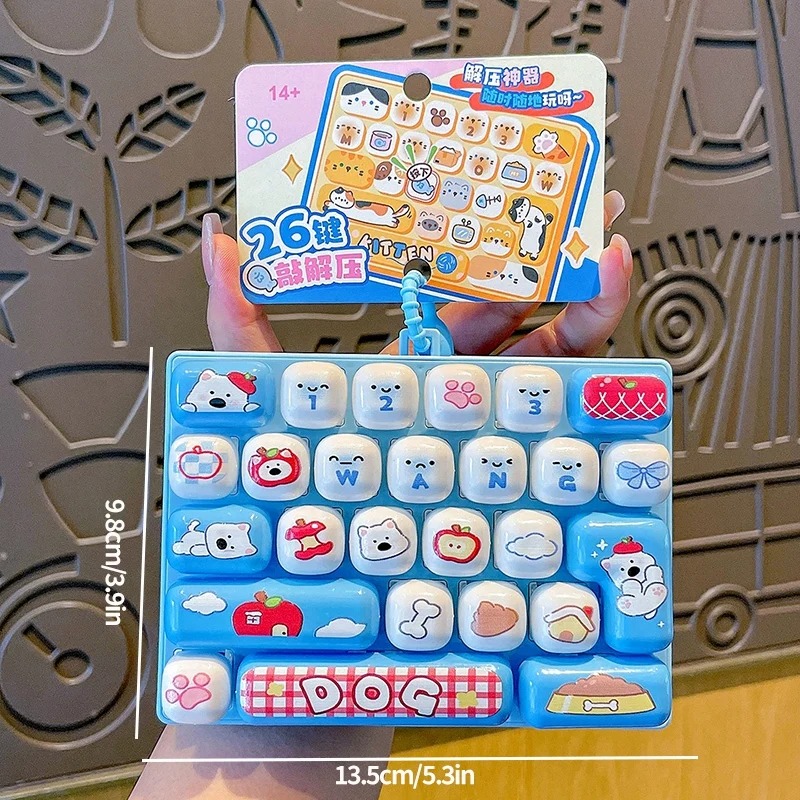 26-Grid Anti-Stress Keyboard K - Phone Accessories Charms review and price