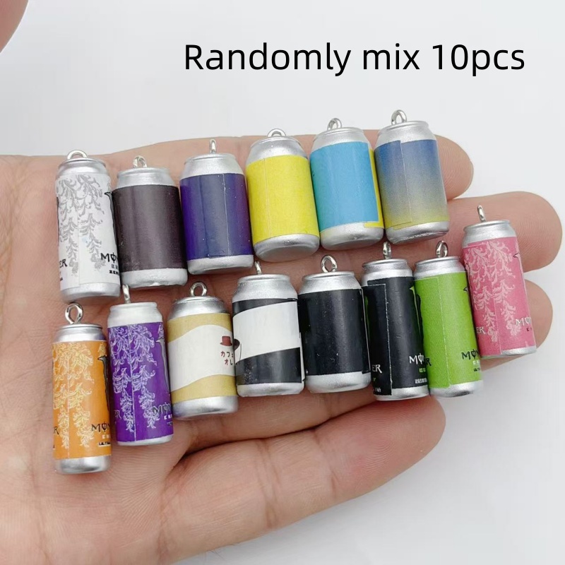 10Pcs Mini Simulation Beverage - Phone Accessories Charms review and price