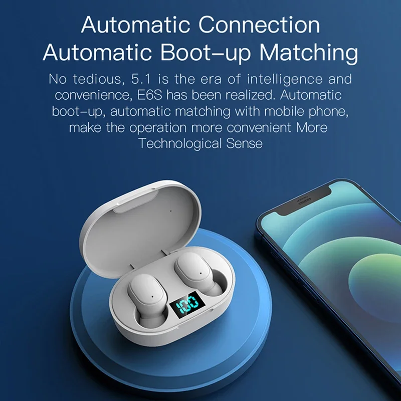 2026 New TWS E6S Fone Bluetoot - Bluetooth Earphone Tws review and price