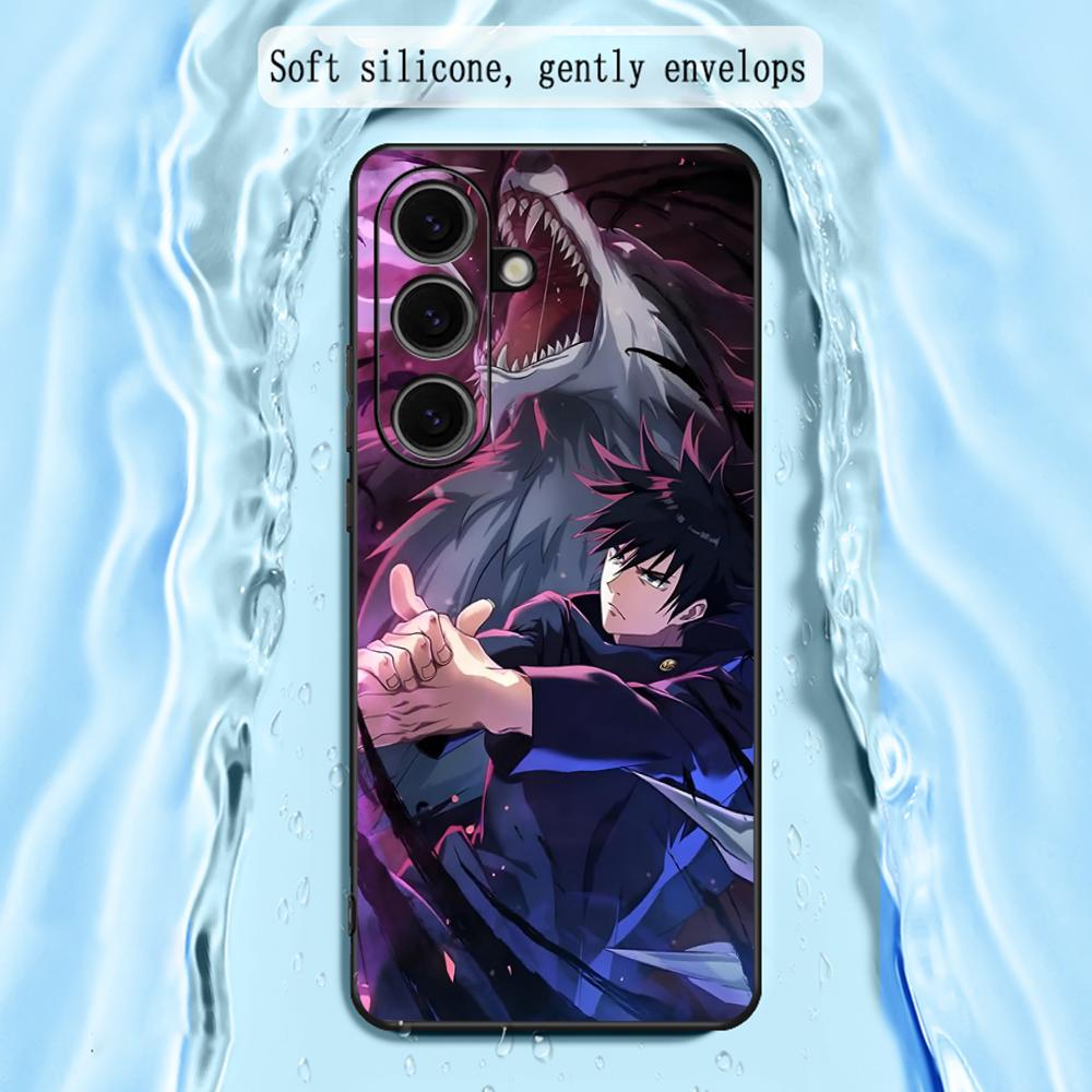Megumi fushiguro hot anime pos - Phone Accessories Samsung review and price