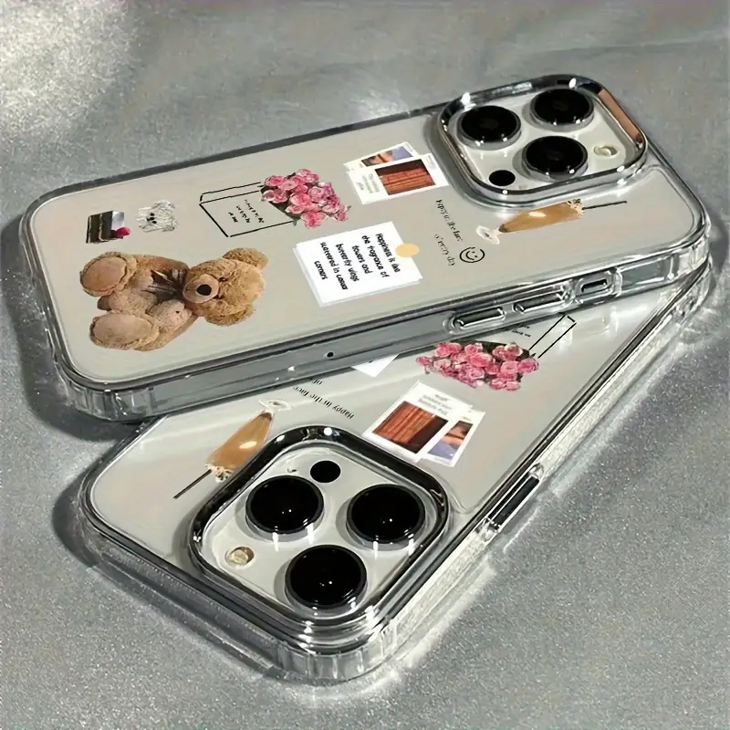 Collage Teddy Bear Rose Flower - Xo Phone Accessories review and price