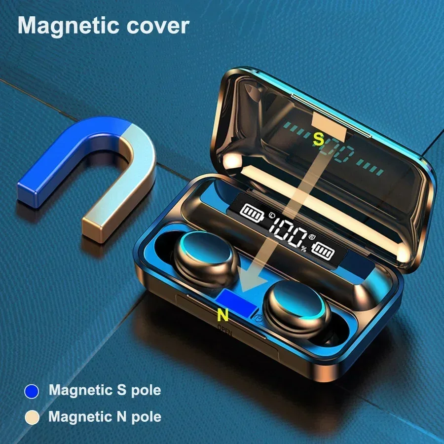 2026New F9 TWS wireless headph - Bluetooth Earphone Tws review and price