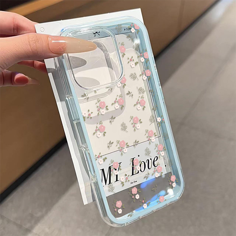 Green Leaves Pink Flower 2in1  - Xo Phone Accessories review and price