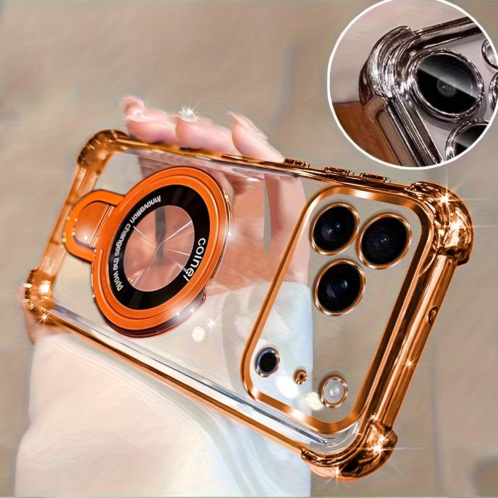Luxury Plating Phone Case for  - Phone Kickstand Ring review and price