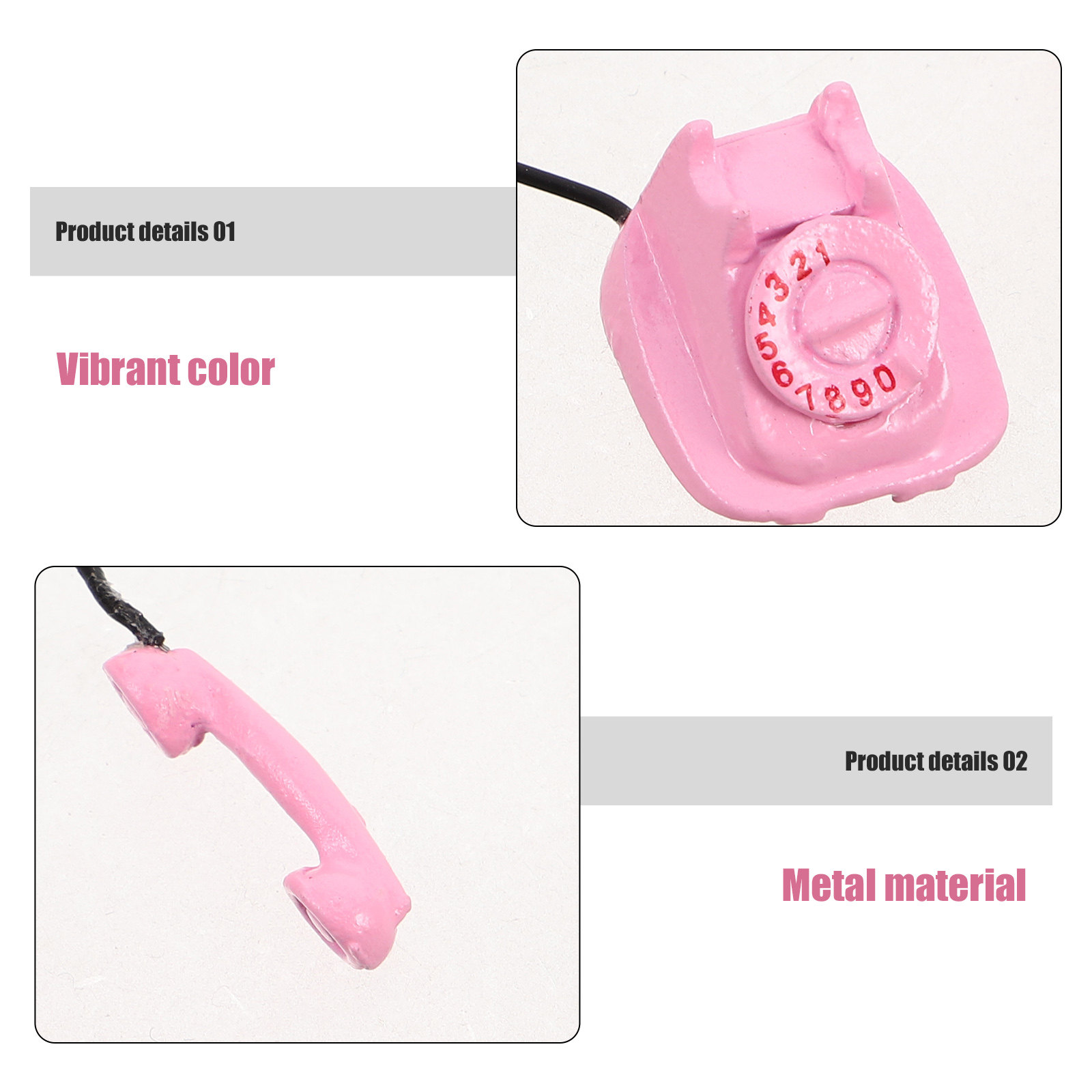 Miniature Vintage Rotary Phone - Phone Accessories Europe review and price