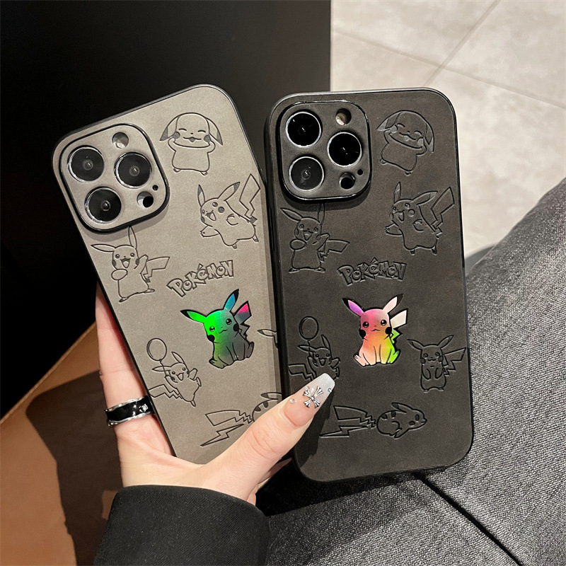 Cartoon Pikachu Faux Leather L - Xo Phone Accessories review and price