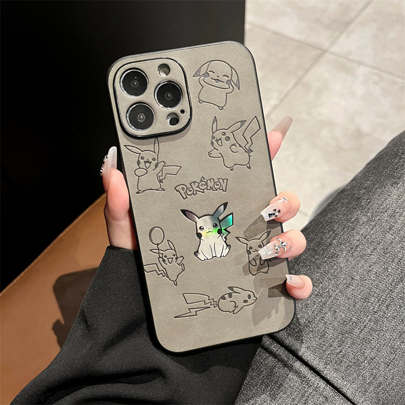 Cartoon Pikachu Faux Leather L - Xo Phone Accessories review and price