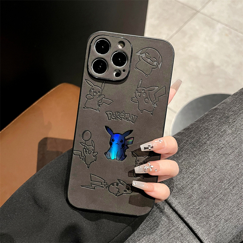 Cartoon Pikachu Faux Leather L - Xo Phone Accessories review and price