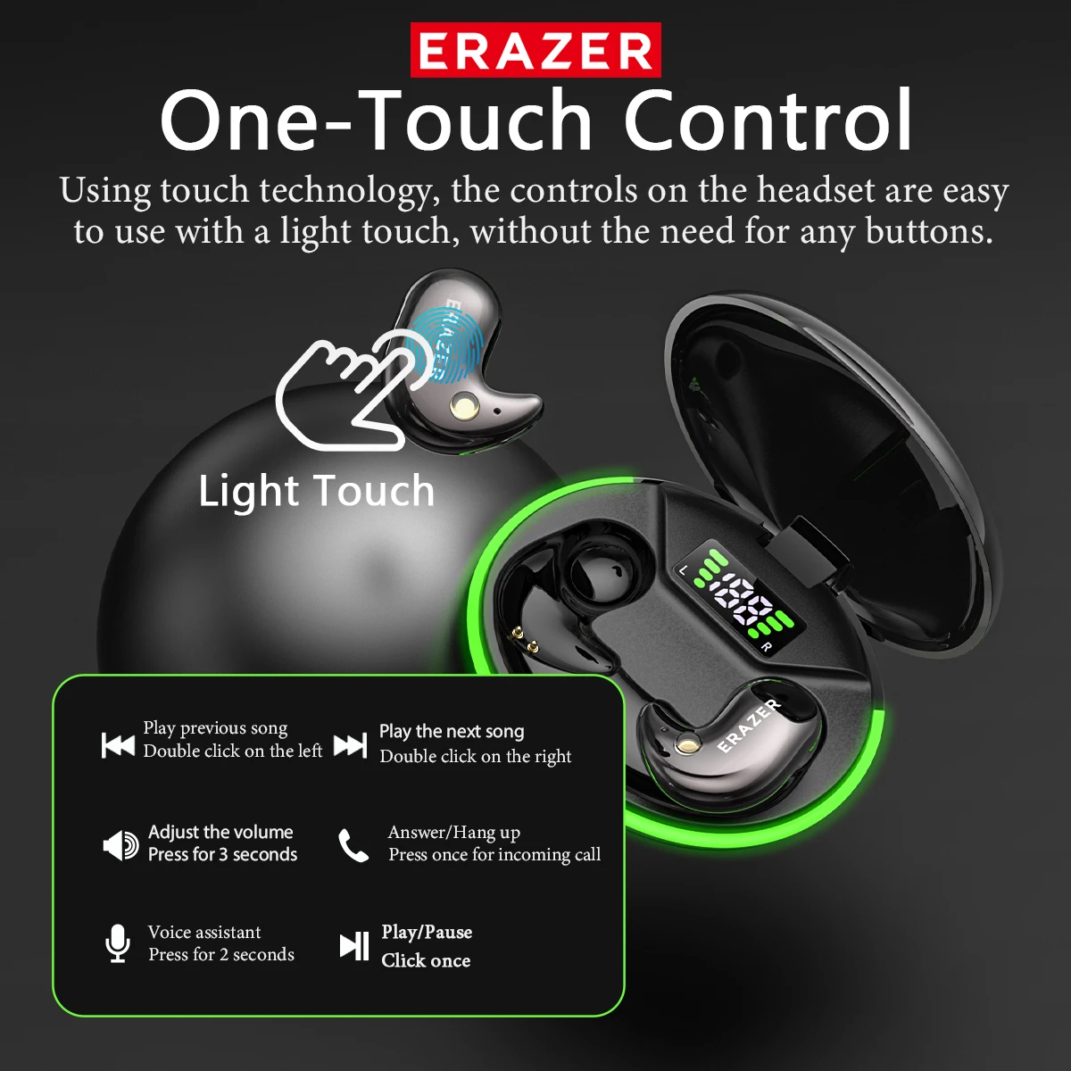 EARZER XF58 In-Ear Bluetooth H - Bluetooth Earphone Tws review and price