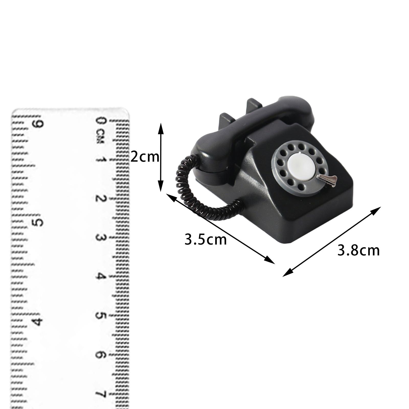 1 12 Miniature Old Style Phone - Phone Accessories Europe review and price