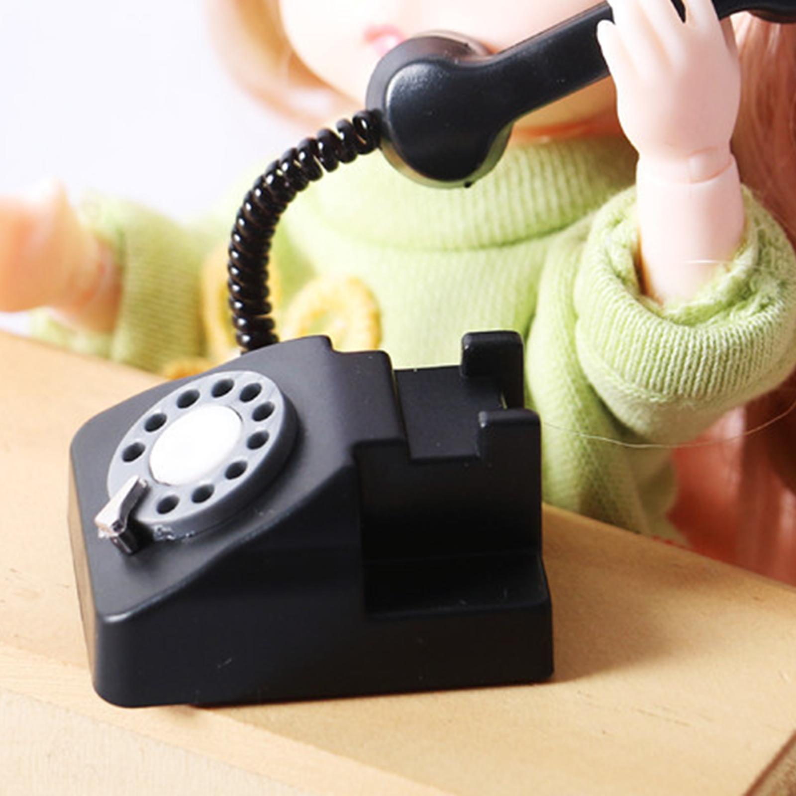 1 12 Miniature Old Style Phone - Phone Accessories Europe review and price